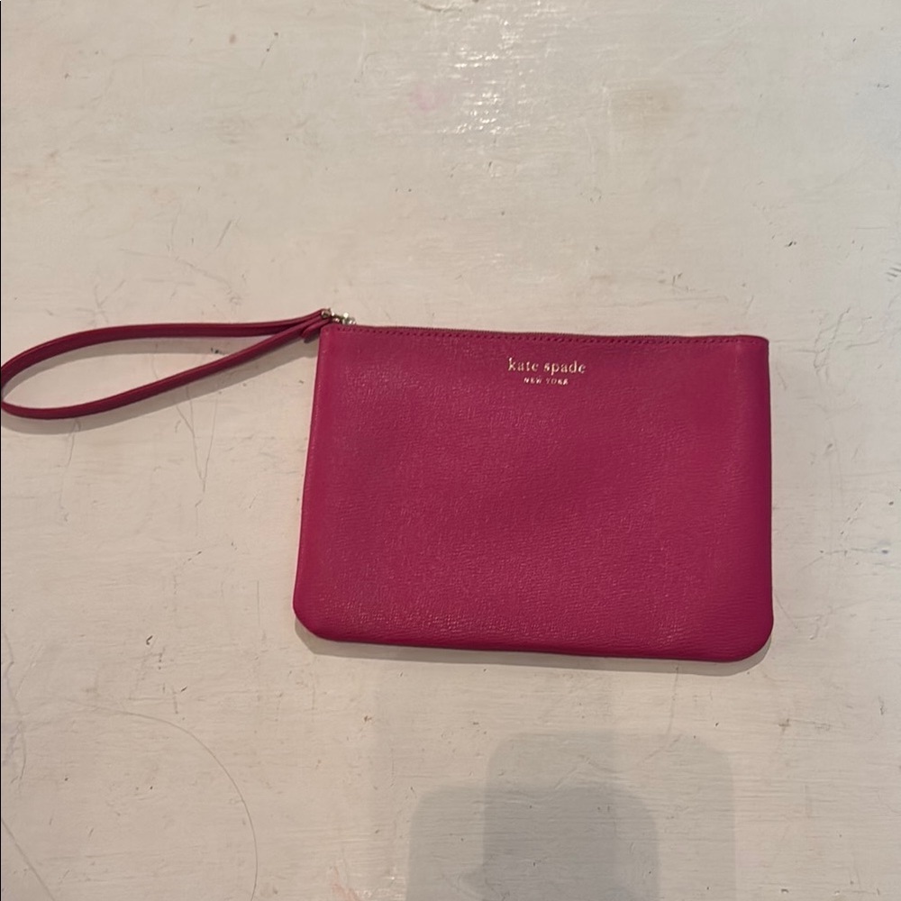 Kate Spade Pink Wristlet Clutch